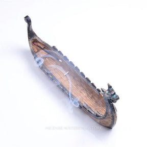 Viking Ship Incense Holder