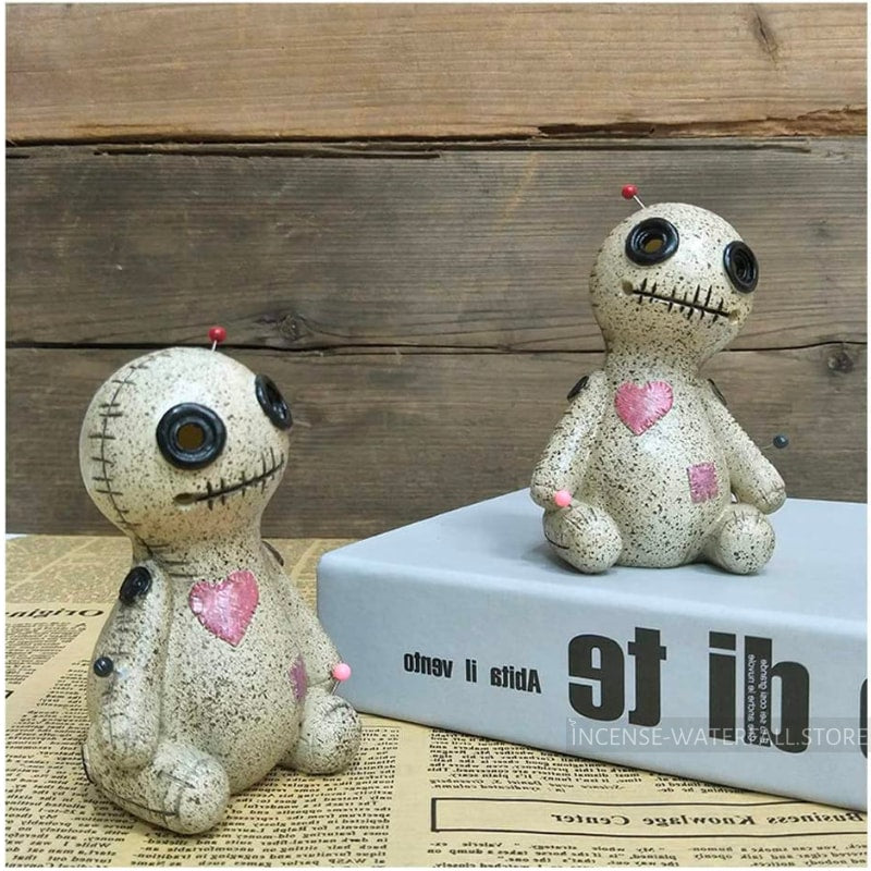 Voodoo doll incense holder