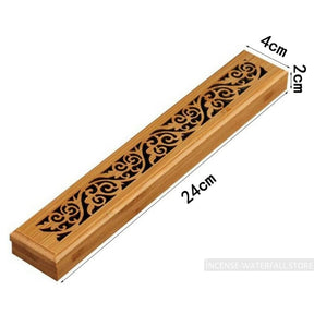 Wooden incense box