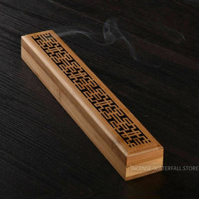 Wooden incense box